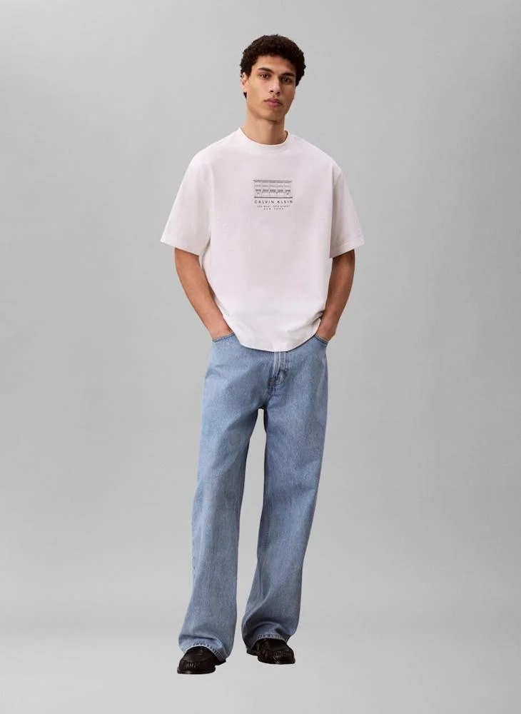 Calvin Klein Jeans Baggy Adam Lt Stone Jean